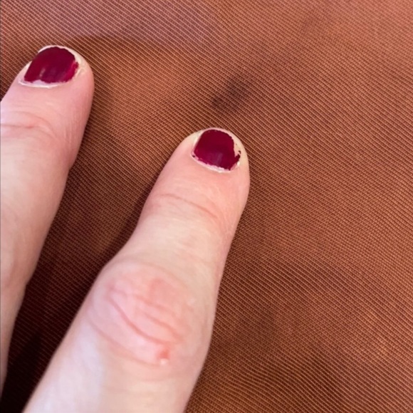 💜 5 for $25 or 3 for $28 Ava & Viv rust red shorts - Picture 5 of 8